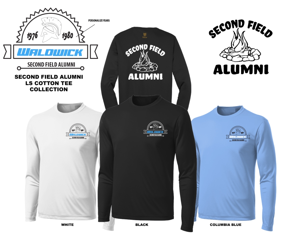 WALDWICK HIGH SCHOOL 2nd FIELD ALUMNI LONG SLEEVE COTTON TEE by PACER