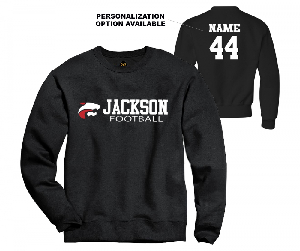 JMHS FOOTBALL HORIZON WORDMARK FLEECE CREW by PACER