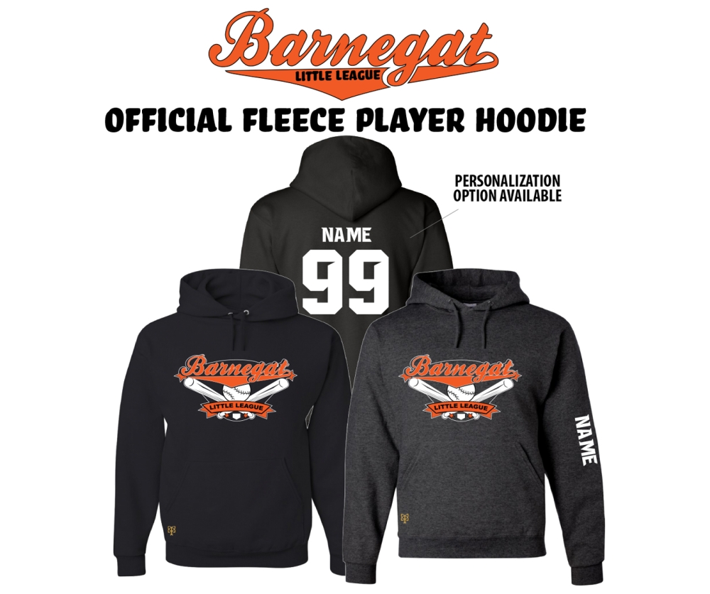 BARNEGAT LITTLE LEAGUE PLAYER FLEECE HOODIE by PACER