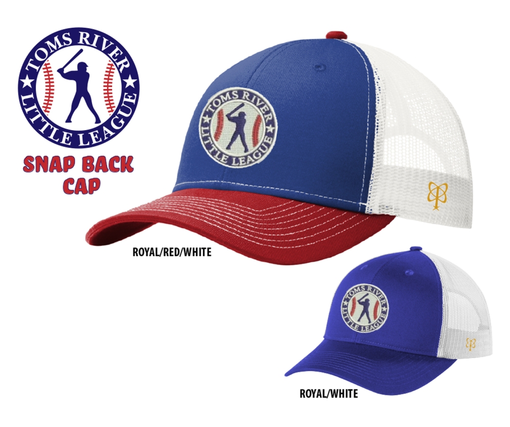 TOMS RIVER LITTLE LEAGUE TRUCKER CAP by PACER
