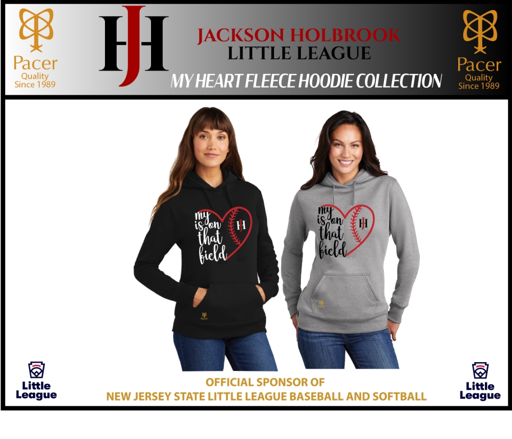 JHLL MY HEART FLEECE HOODIE COLLECTION by PACER