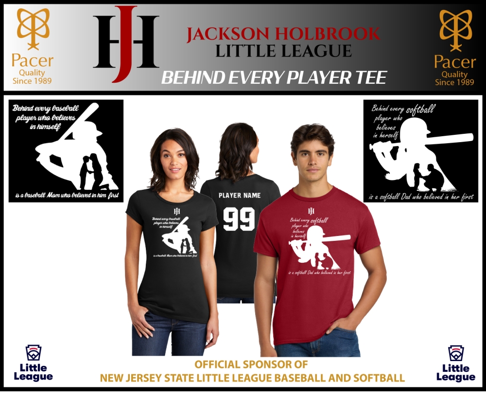 JHLL BEHIND EVERY PLAYER TEE COLLECTION by PACER