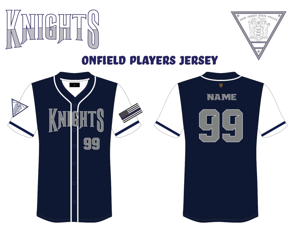 BLUE KNIGHTS OFFICIAL ON-FIELD SUBLIMATED VAPOR SERIES JERSEY by PACER