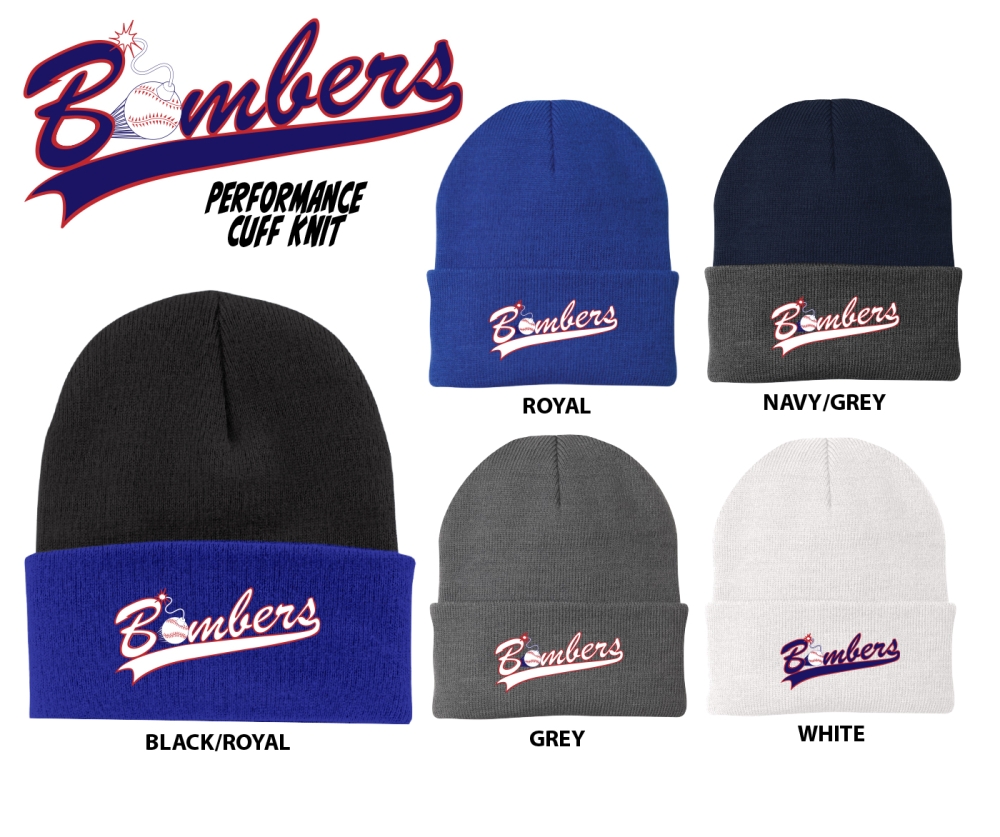 TR BOMBERS OFFICIAL ON-FIELD EMBROIDERED CUFF KNIT by PACER