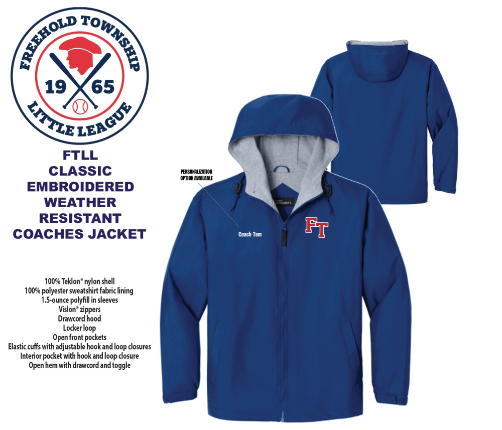 FTLL EMBROIDERED INSULATED COCHES JACKET by PACER