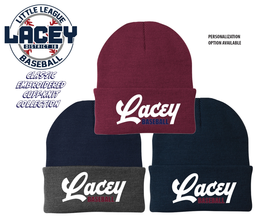 LLL EMBROIDERED CUFF KNIT COLLECTION by PACER