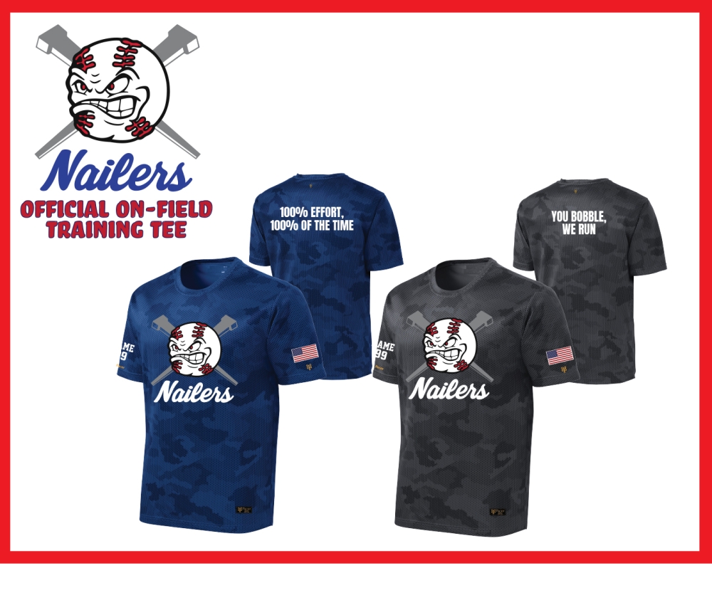 NAILERS OFFICIAL ON-FIELD TRAINING TEE COLLECTION by PACER