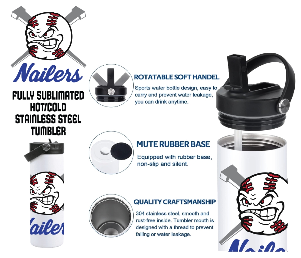 NAILERS FULLY SUBLIMATED 20oz TUMBLER by PACER