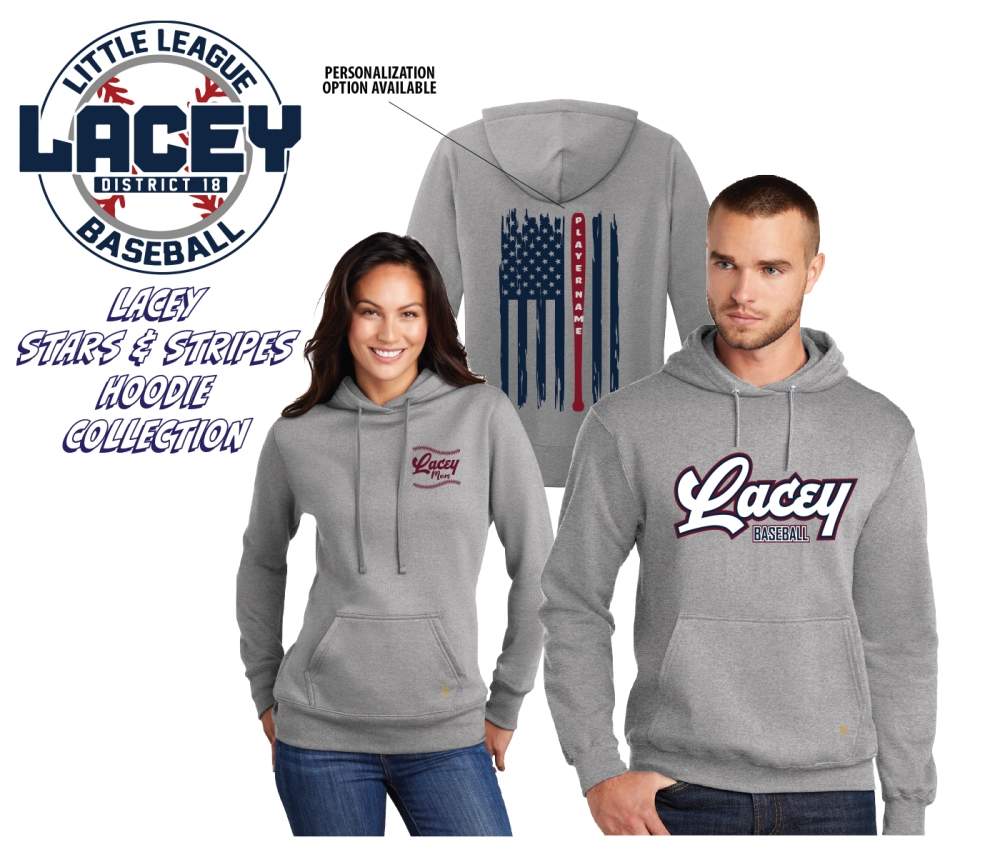 LLL STARS & STRIPES FLEECE HOODIE COLLECTION by PACER