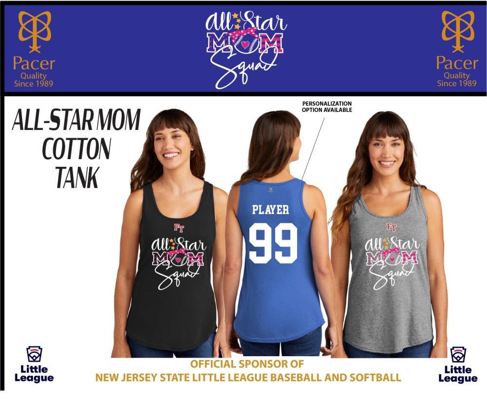 FTLL ALL-STAR MOM COTTON TANK TOP by PACER