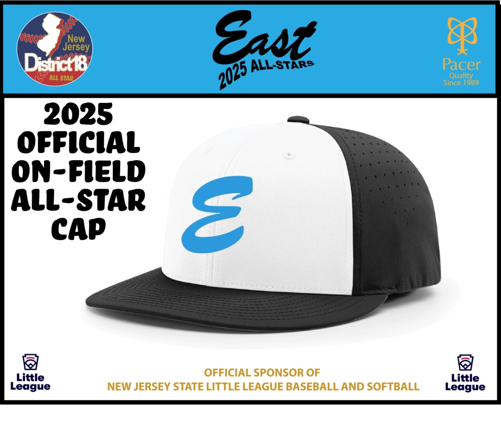 TOMS RIVER EAST OFFICIAL 2025 ALL-STAR VAPOR SERIES REPLICA CAP by Pacer
