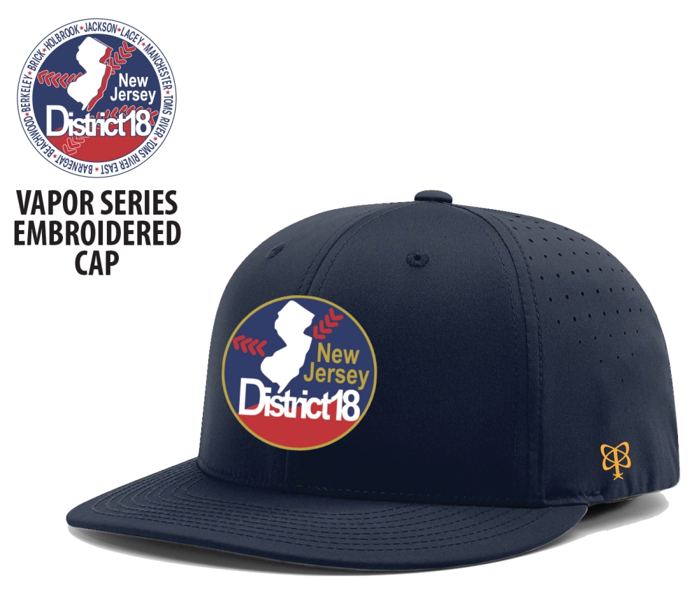 DISTRICT 18 EMBROIDERED VAPOR SERIES CAP by PACER