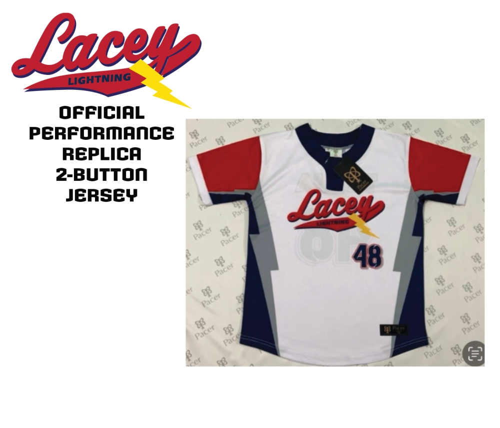 LIGHTNING OFFICIAL 2-BUTTON VAPOR SERIES JERSEY by PACER
