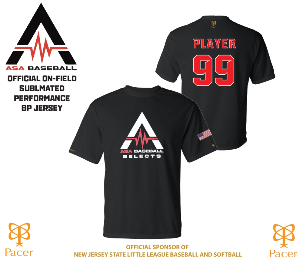 ASA 100% SUBLIMATED PERFORMANCE BP JERSEY by PACER