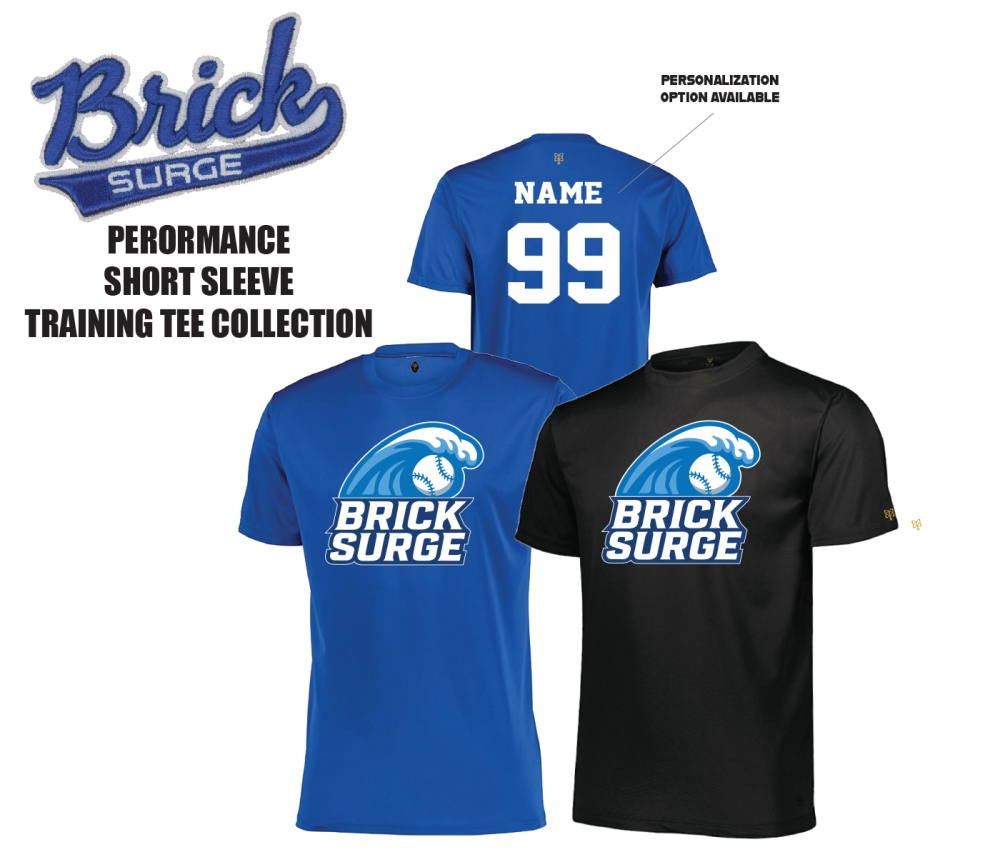 SURGE PERFORMANCE SHORT SLEEVE TRAINING TEE COLLECTION by PACER