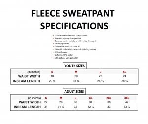 JMHS FOOTBALL OFFICIAL FLEECE SWEATPANTS by PACER