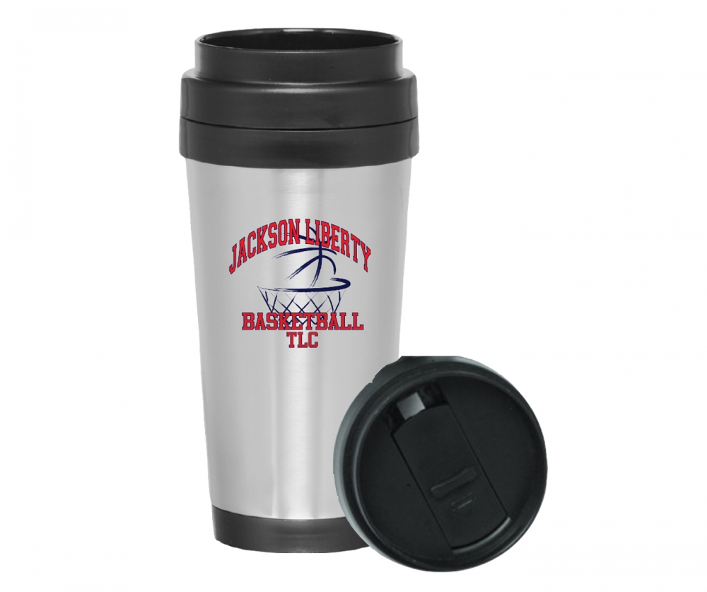LIBERTY BASKETBALL 16oz INSULATED TRAVEL MUG by PACER