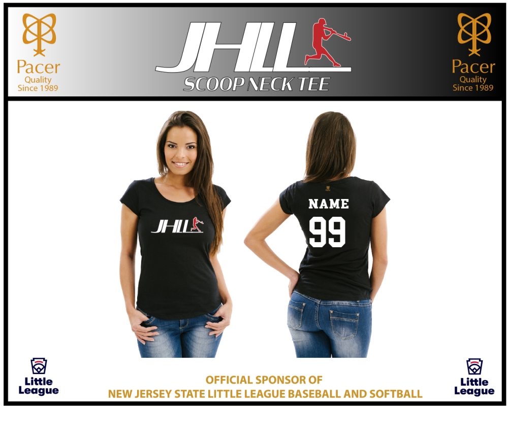 JHLL OFFICIAL SCOOP NECK TEE by PACER