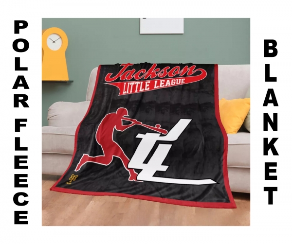 JACKSON LITTLE LEAGUE POLAR FLEECE BLANKET by PACER