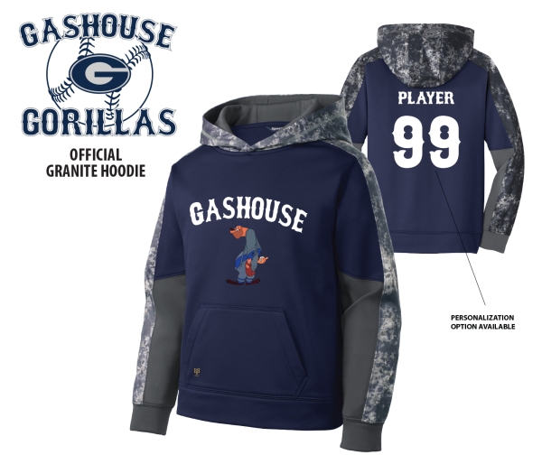 GHG OFFICIAL GRANITE PERFORMANCE FLEECE HOODIE by PACER