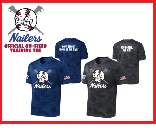 NAILERS OFFICIAL ON-FIELD TRAINING TEE COLLECTION by PACER