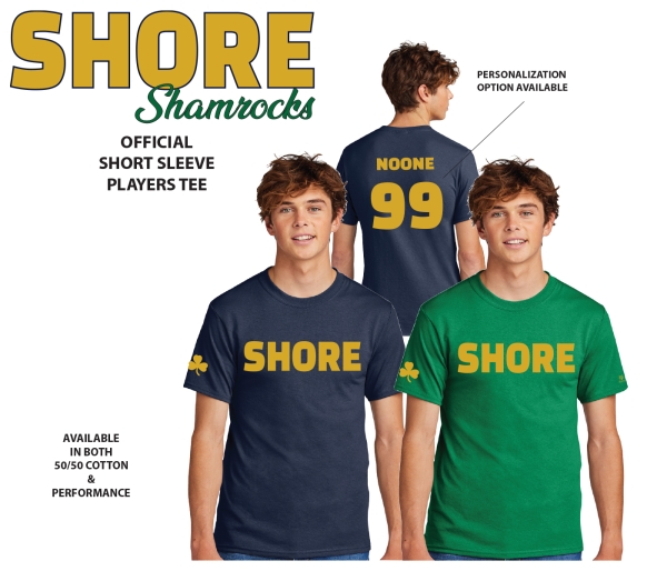 SHAMROCKS OFFICIAL PLAYERS TEE COLLECTION by PACER
