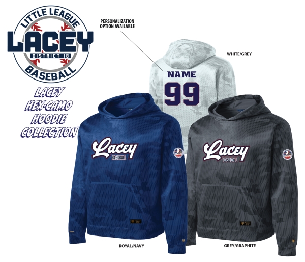 LLL HEX-CAMO SUBLIMATED FLEECE HOODIE COLLECTION by PACER
