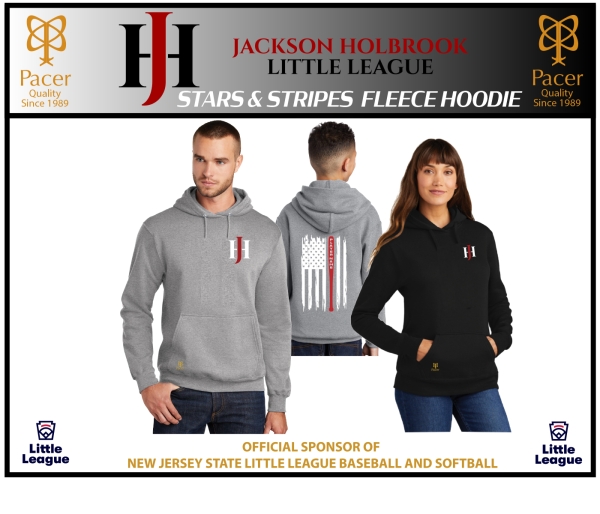 JHLL STARS & STRIPES FLEECE HOODIE by PACER