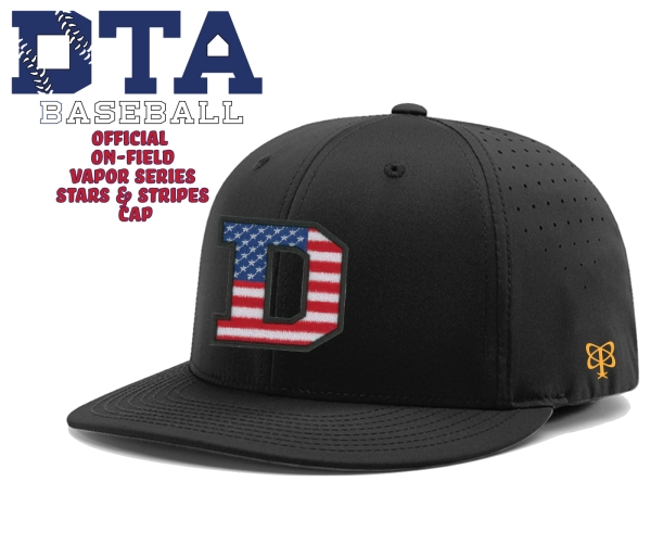 FRAZIER'S DTA OFFICIAL ON-FIELD VAPOR SERIES STARS & STRIPES CAP by PACER