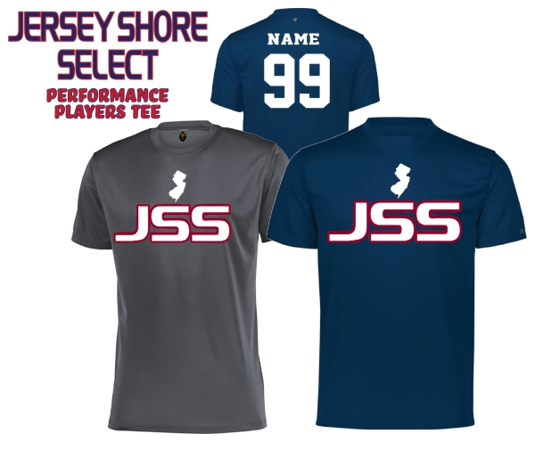 JSS PERFORMANCE PLAYERS TEE by PACER