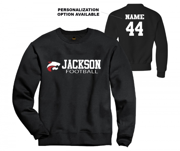JMHS FOOTBALL HORIZON WORDMARK FLEECE CREW by PACER