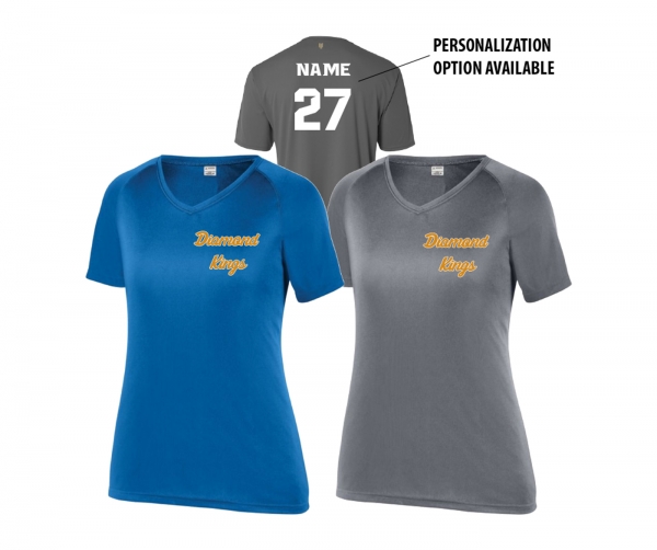 DIAMOND KINGS OFFICIAL LADIES PERFORMANCE TEE  by PACER
