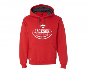 JMHS FOOTBALL INSIDER SEAMS FLEECE PULL OVER HOODIE by PACER