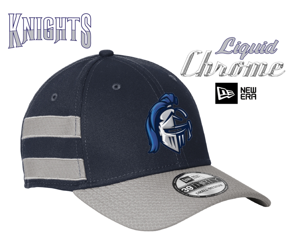 BLUE KNIGHTS LIQUID CHROME STRETCH CAP by NEW ERA