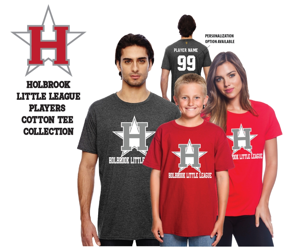 HBLL OFFICIAL  PLAYERS SHORT SLEEVE COTTON TEE COLLECTION  by PACER